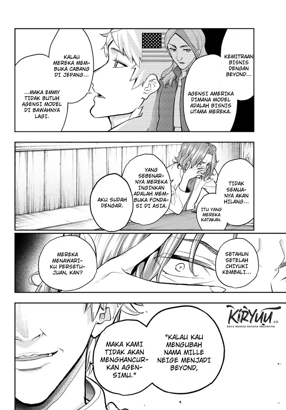 Runway de Waratte chapter 101 halaman 8