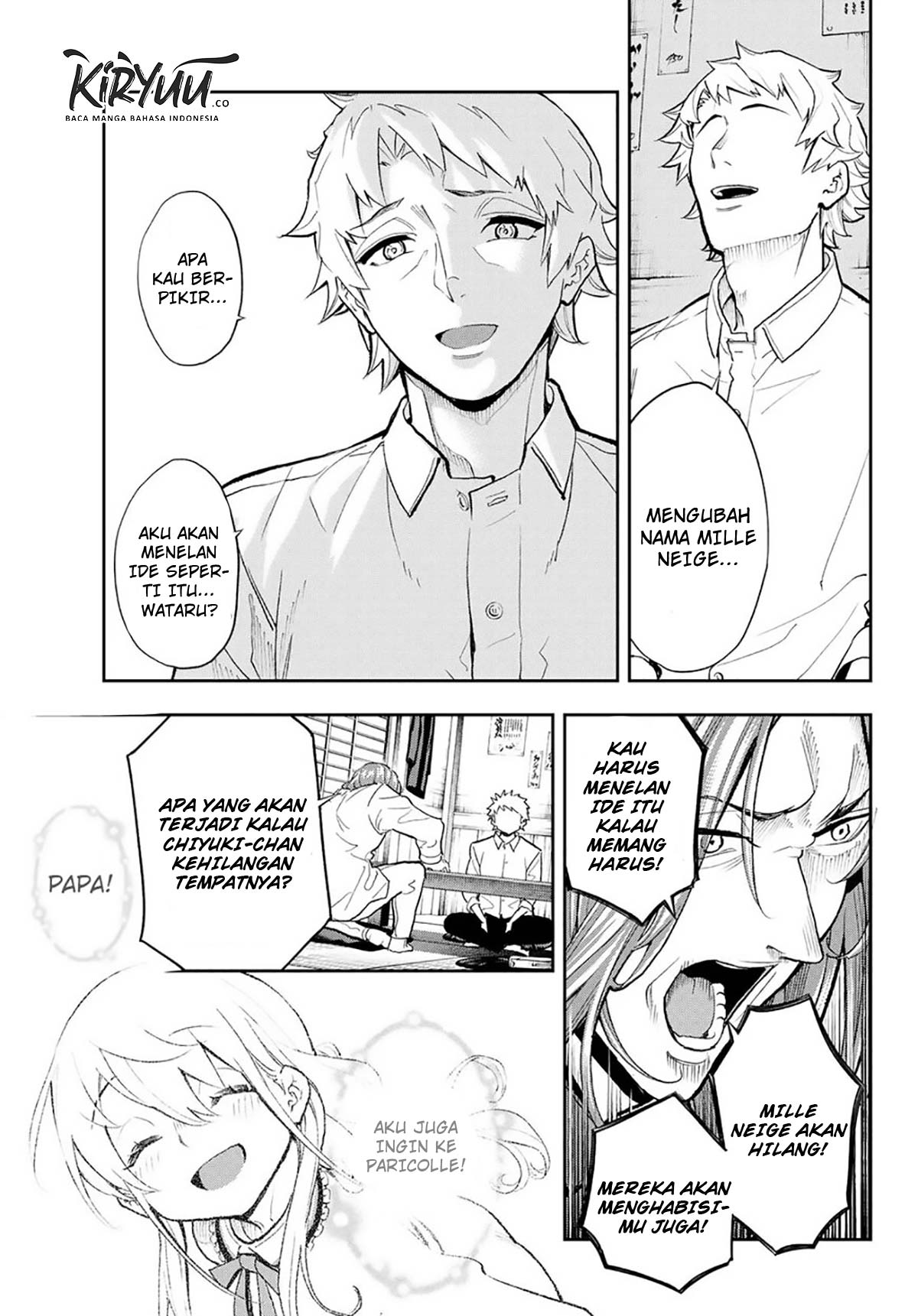 Runway de Waratte chapter 101 halaman 9
