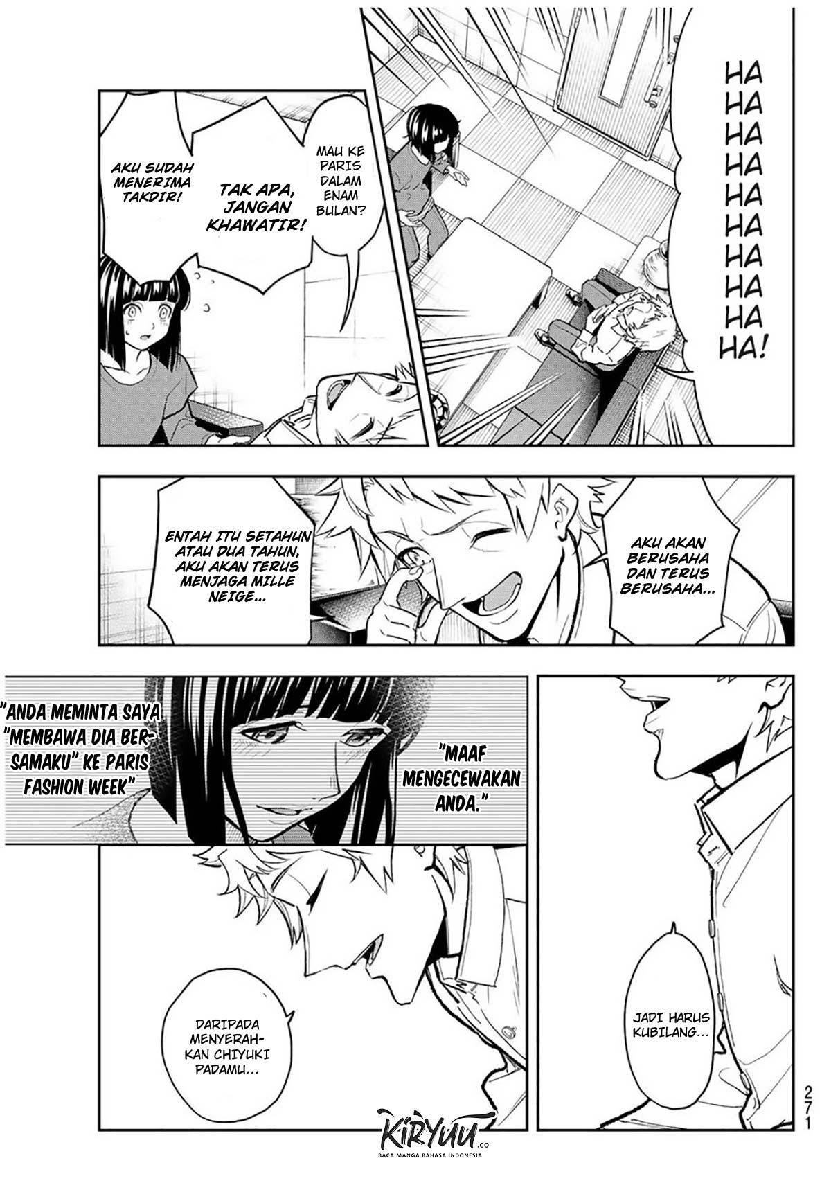 Runway de Waratte chapter 103 halaman 18