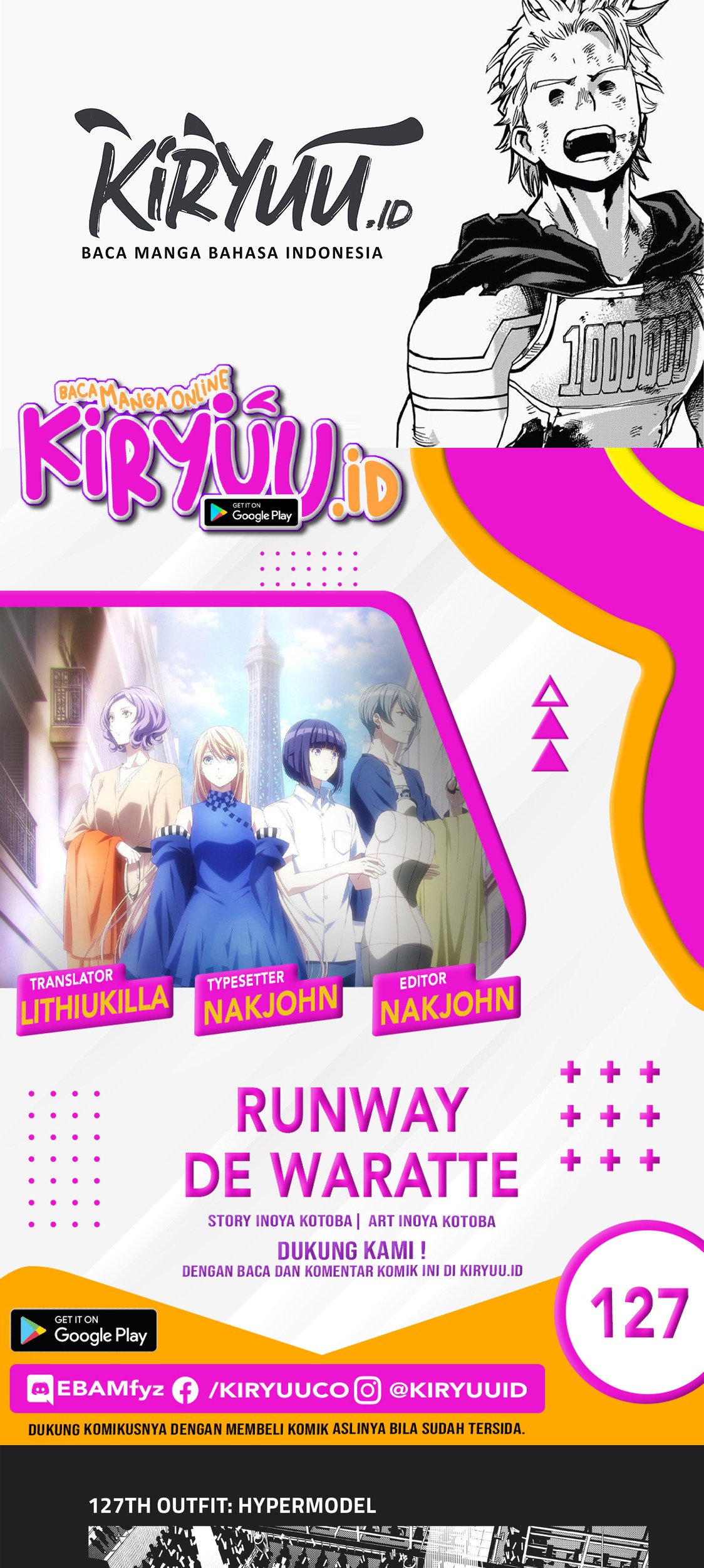 Runway de Waratte Bab 127 halaman 1