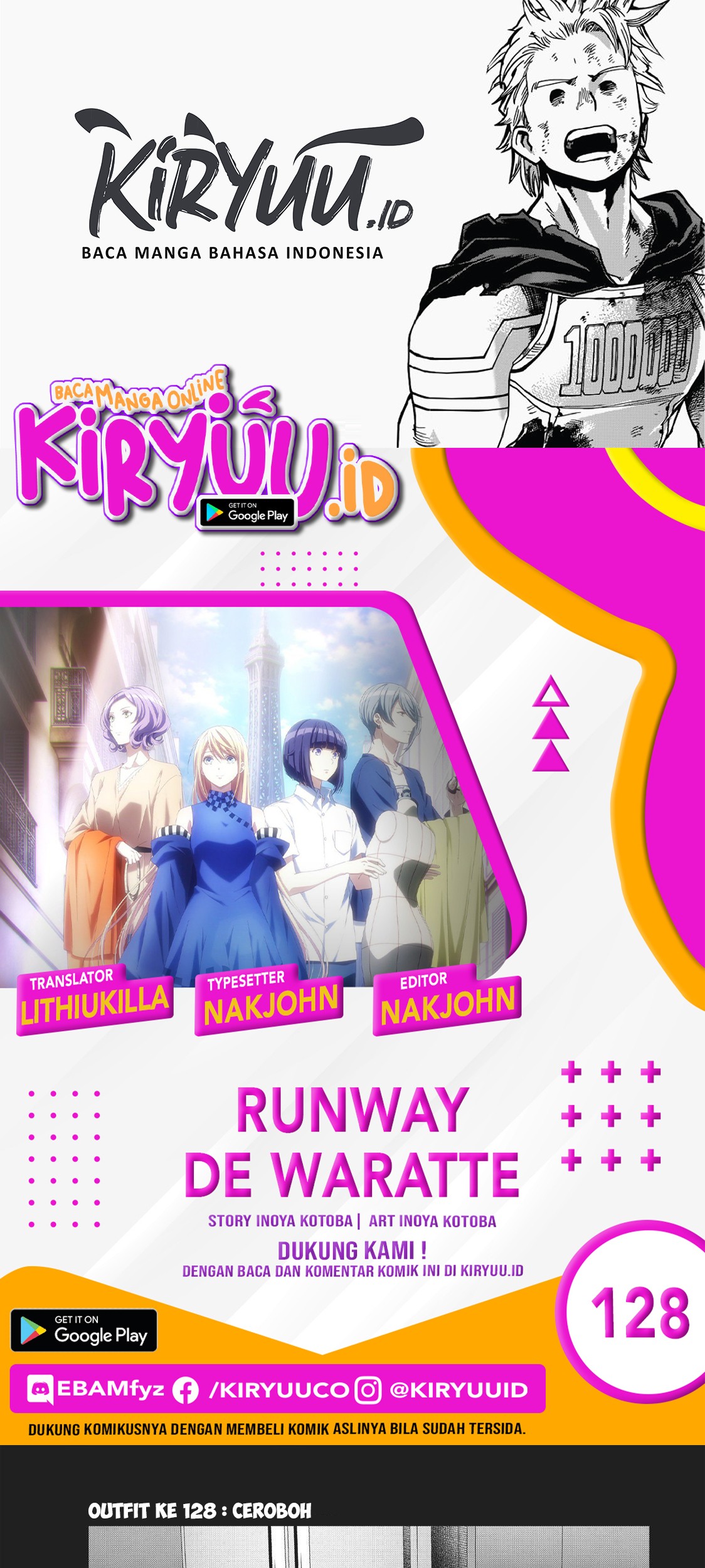 Runway de Waratte chapter 128 halaman 1