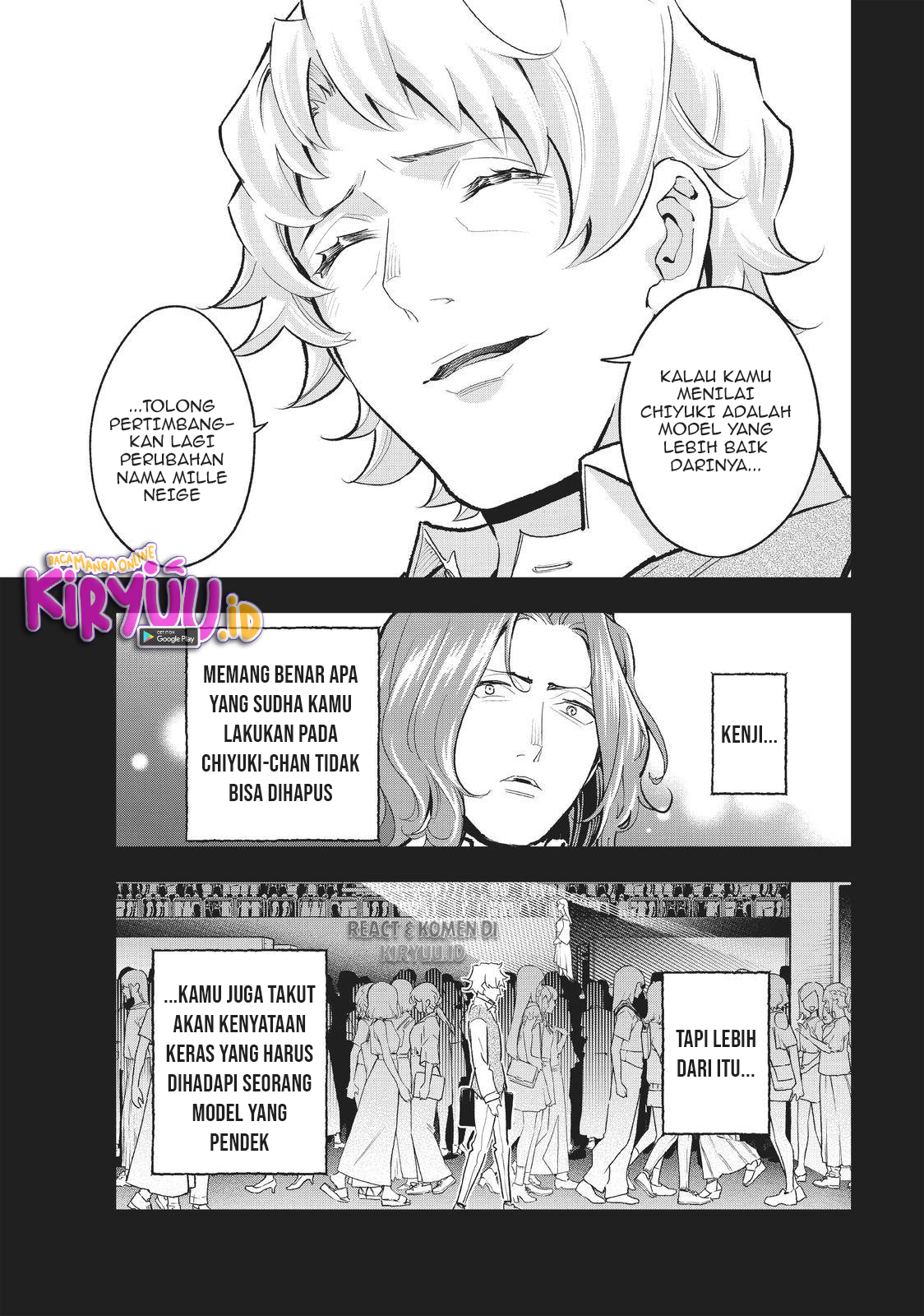 Runway de Waratte chapter 128 halaman 8