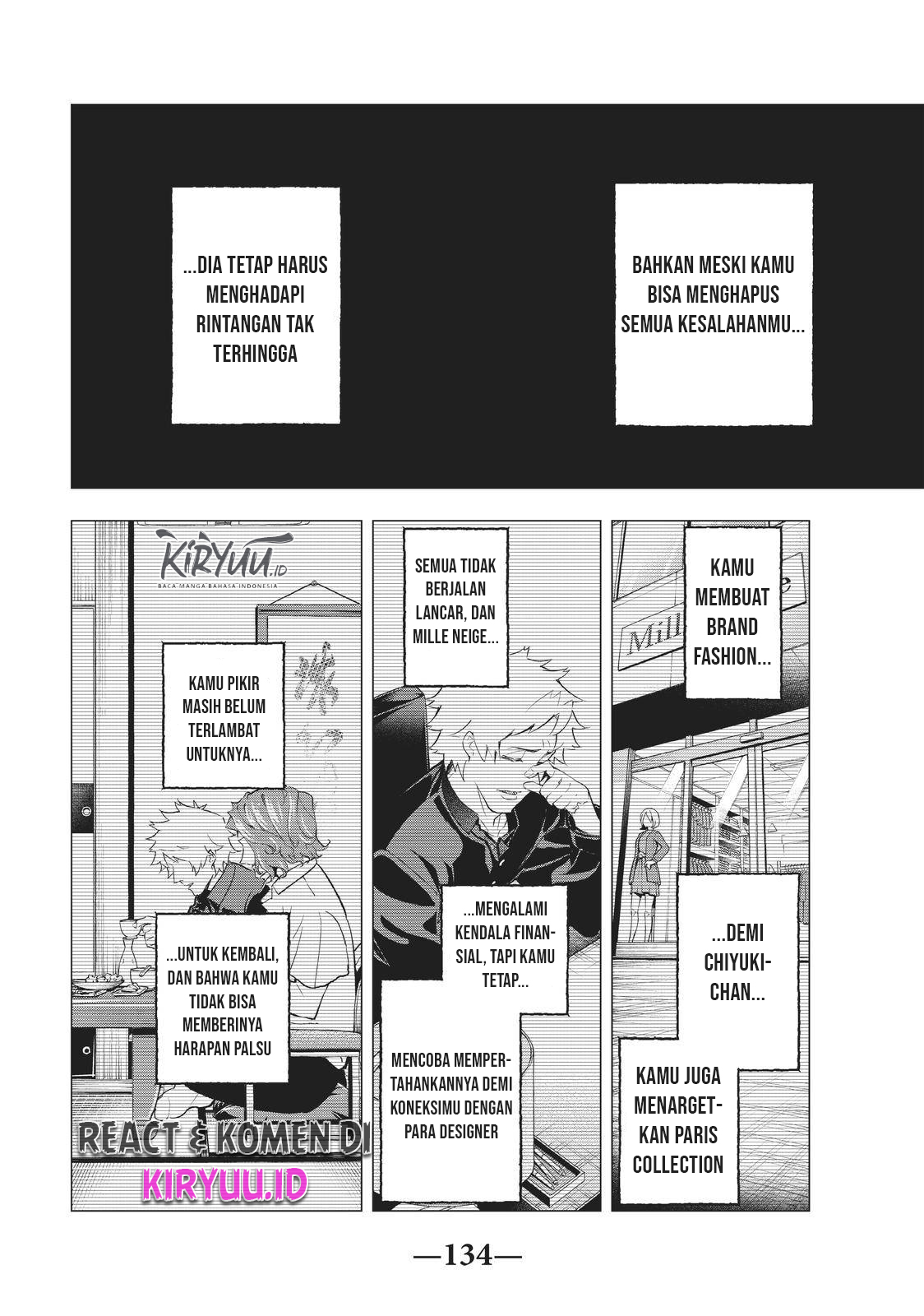 Runway de Waratte chapter 128 halaman 9