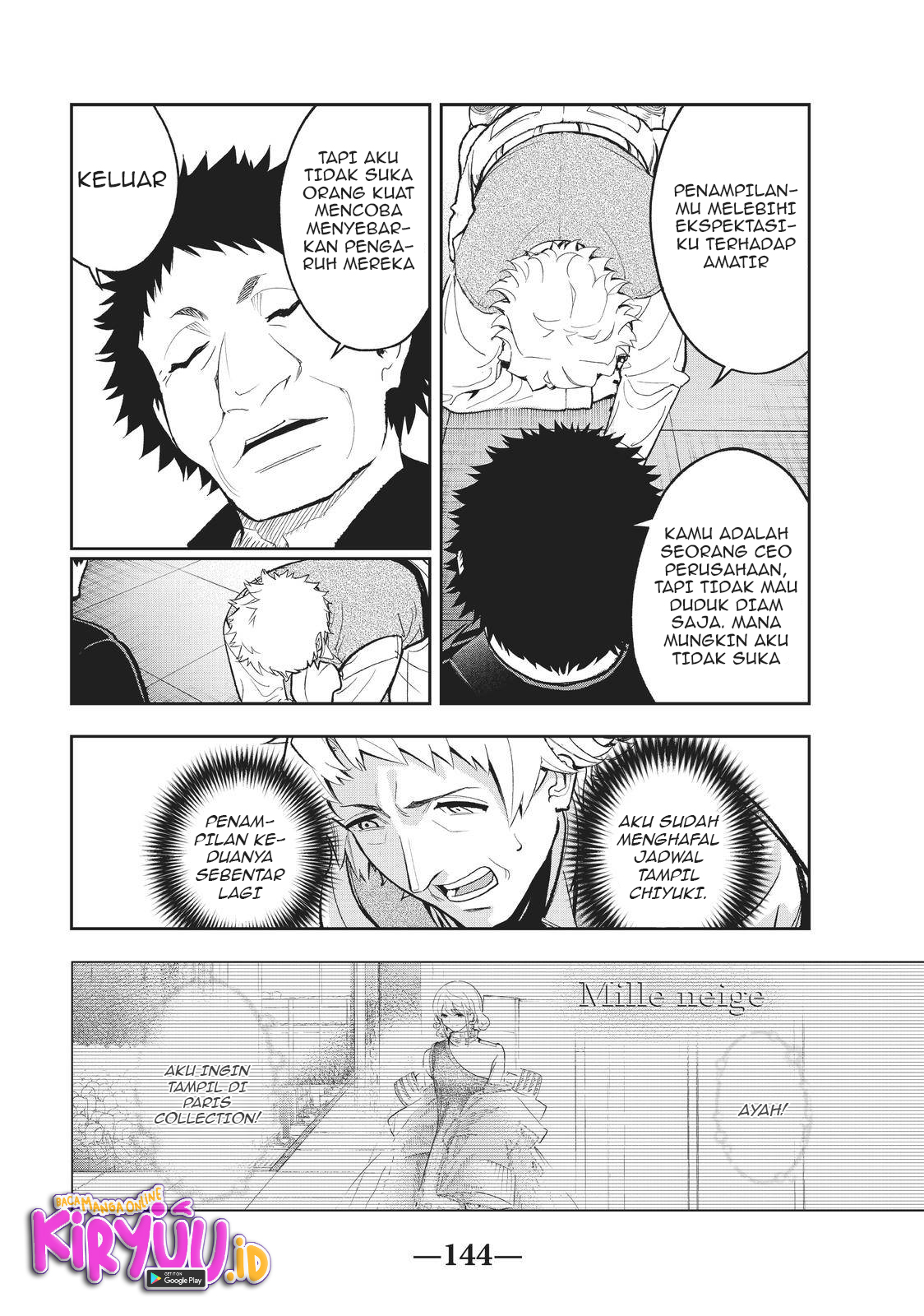 Runway de Waratte chapter 128 halaman 19