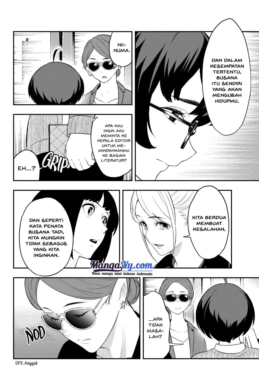 Runway de Waratte chapter 13 halaman 14
