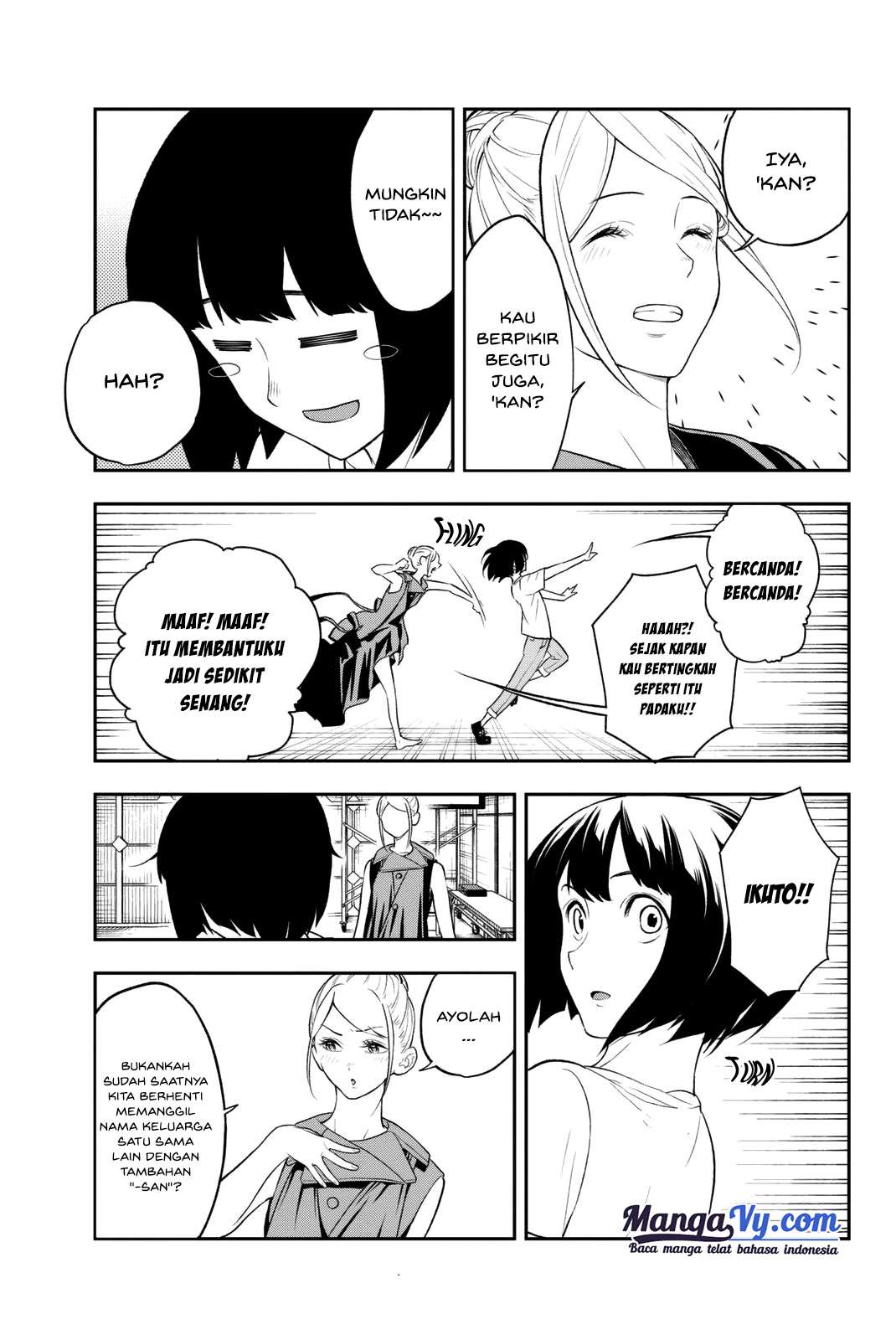 Runway de Waratte chapter 13 halaman 17