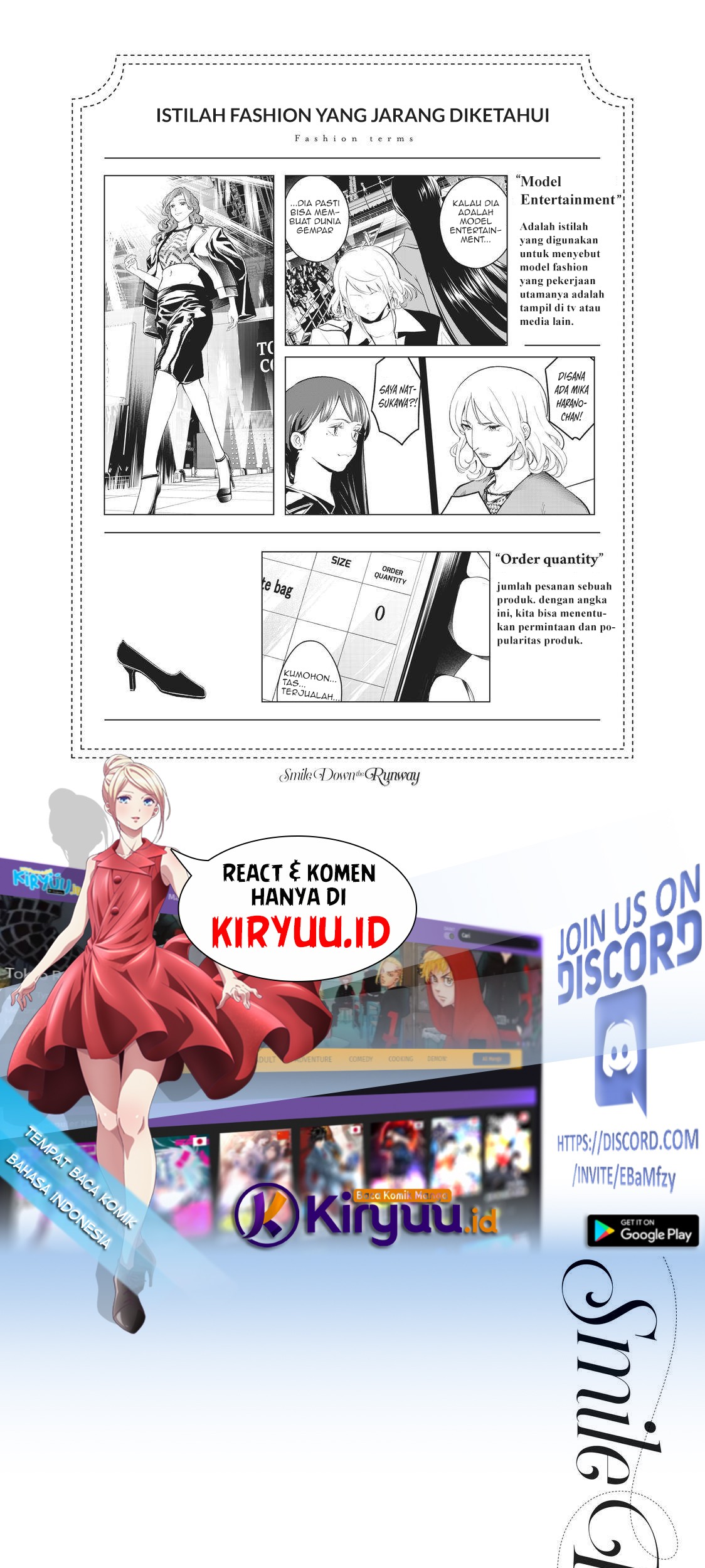 Runway de Waratte chapter 132 halaman 22