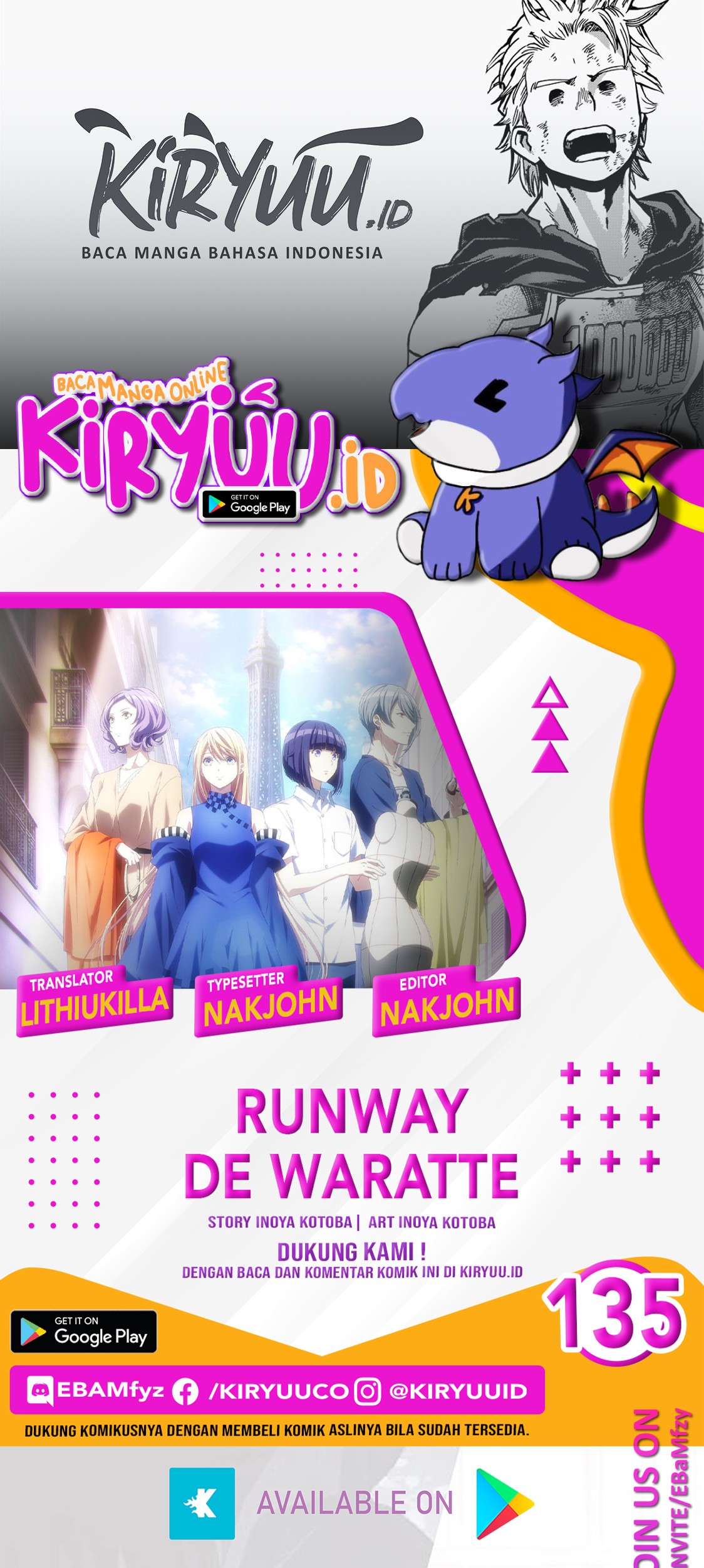 Runway de Waratte Bab 135 halaman 1