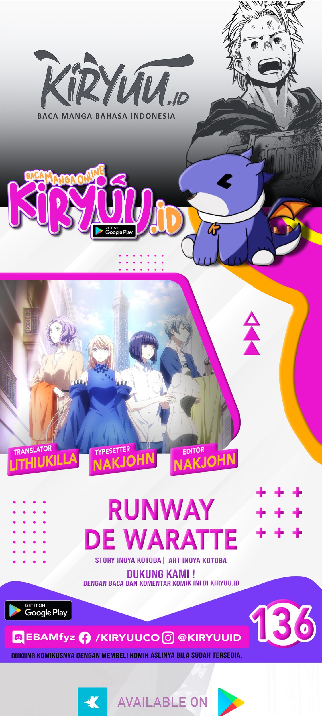 Runway de Waratte Bab 136 halaman 1