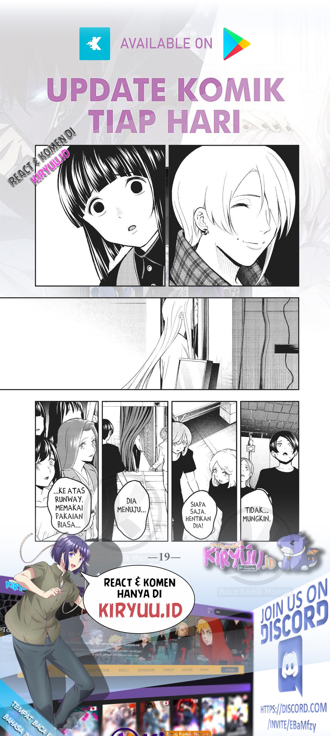 Runway de Waratte chapter 139 halaman 19
