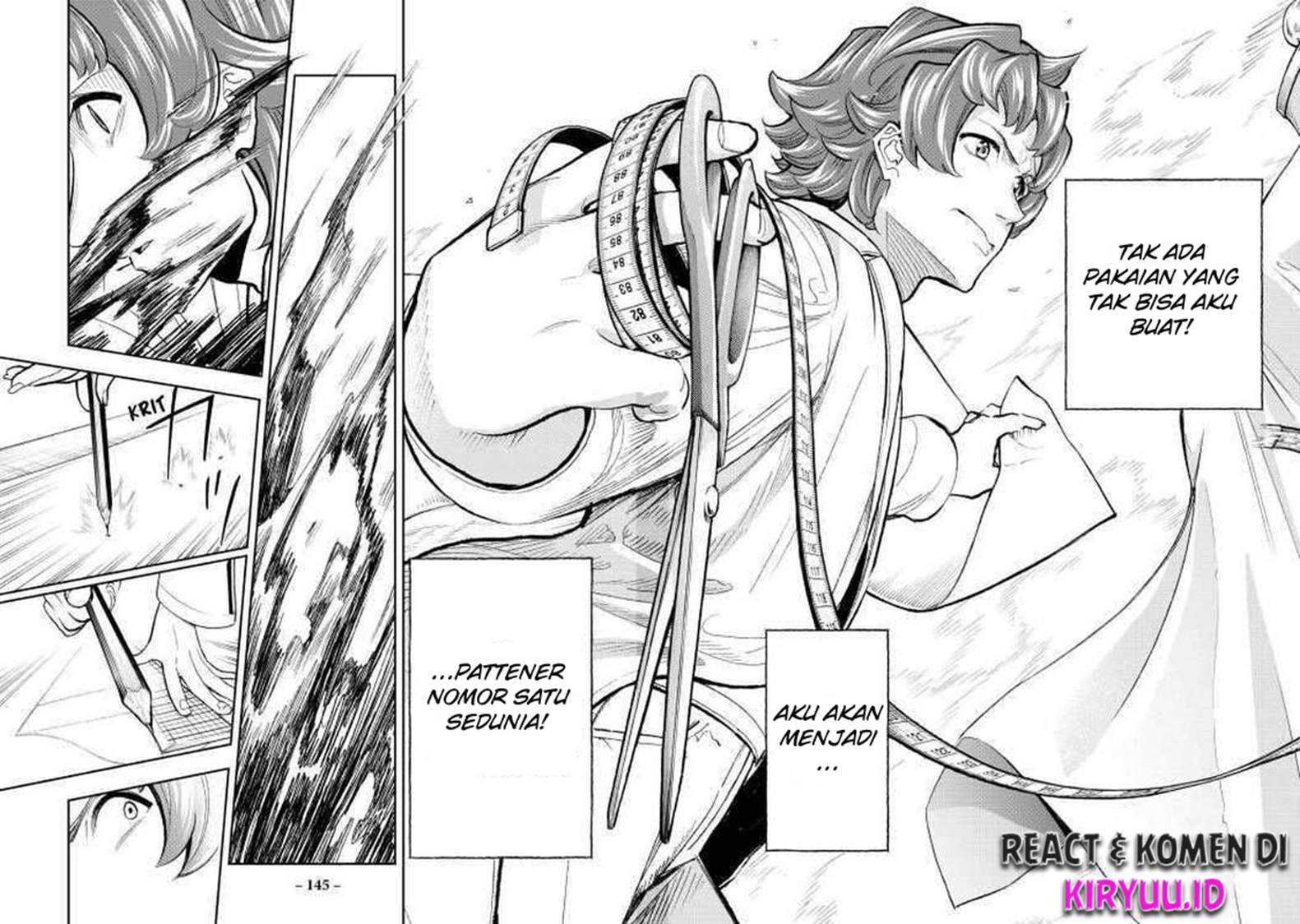 Runway de Waratte chapter 163 halaman 17
