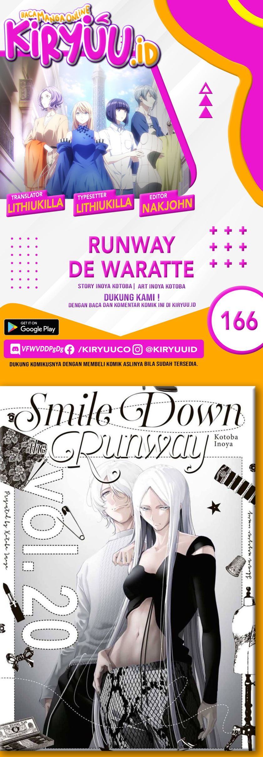 Runway de Waratte Bab 166 halaman 1