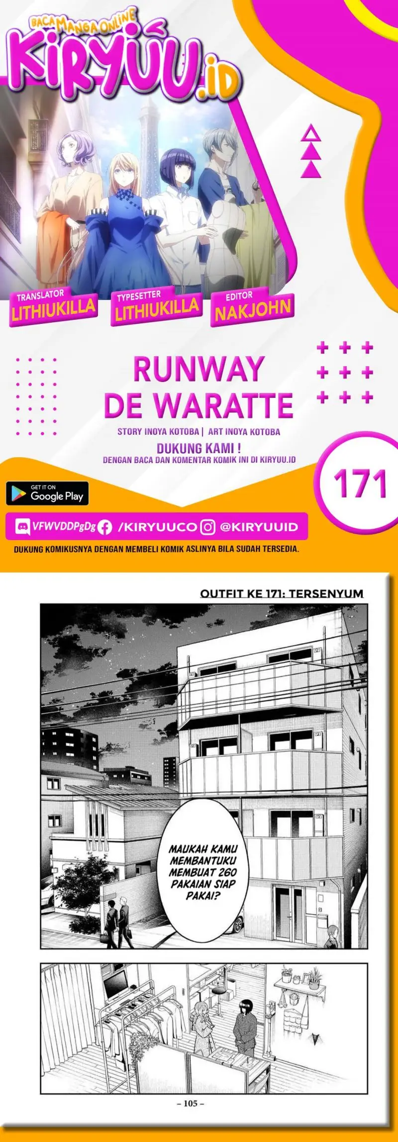 Runway de Waratte Bab 171 halaman 1