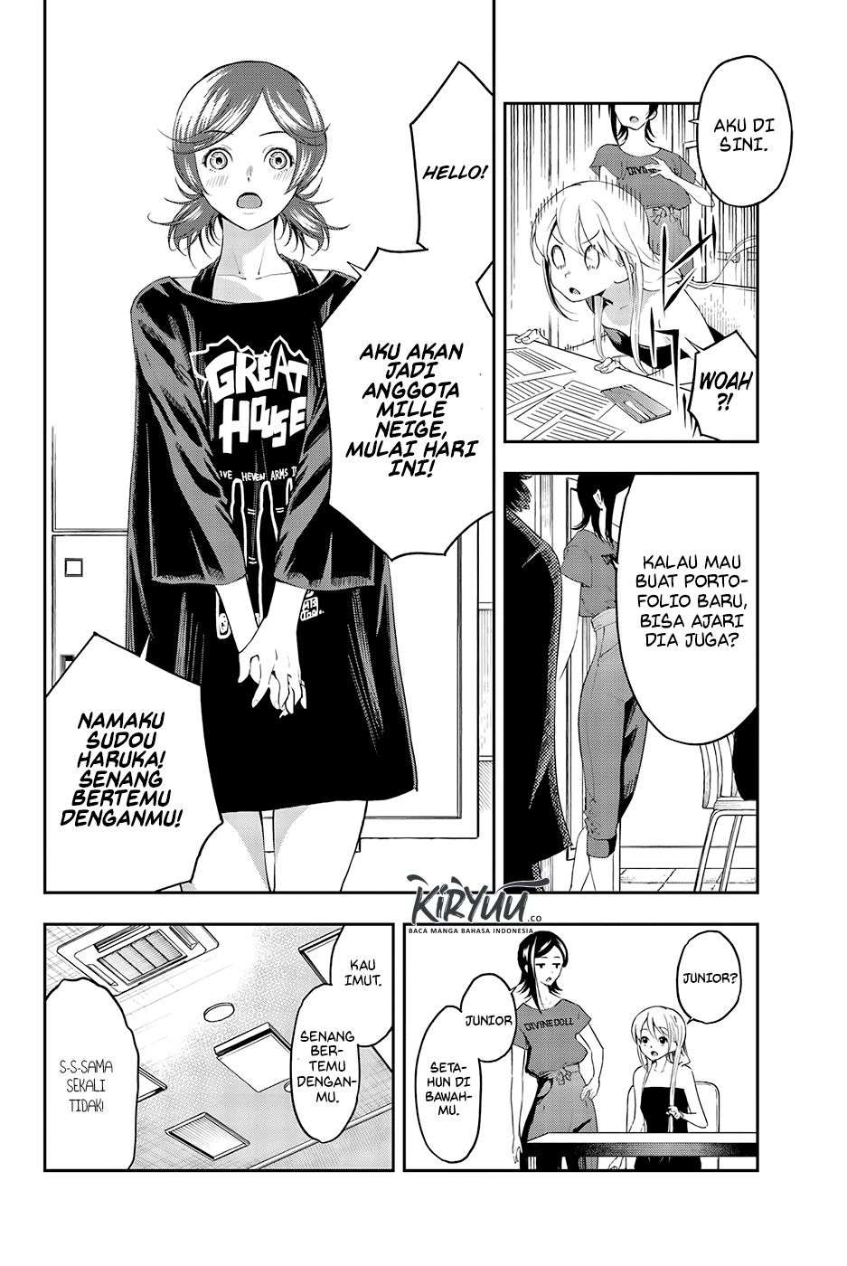 Runway de Waratte chapter 35 halaman 9