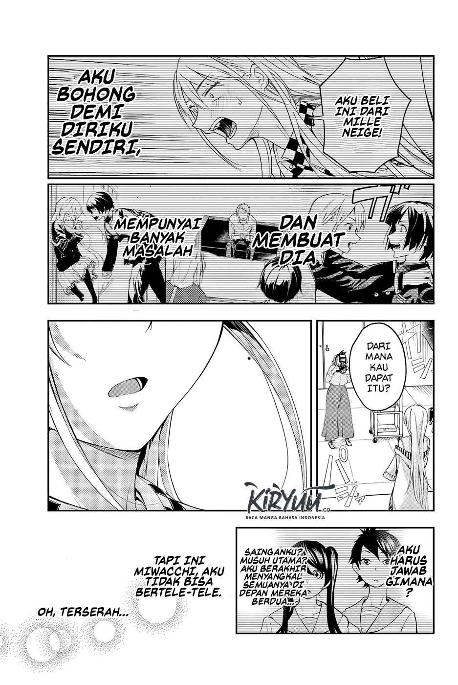 Runway de Waratte chapter 35 halaman 16