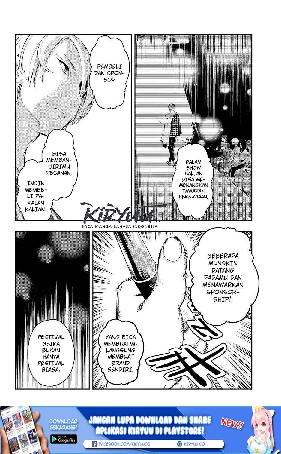 Runway de Waratte chapter 43 halaman 15