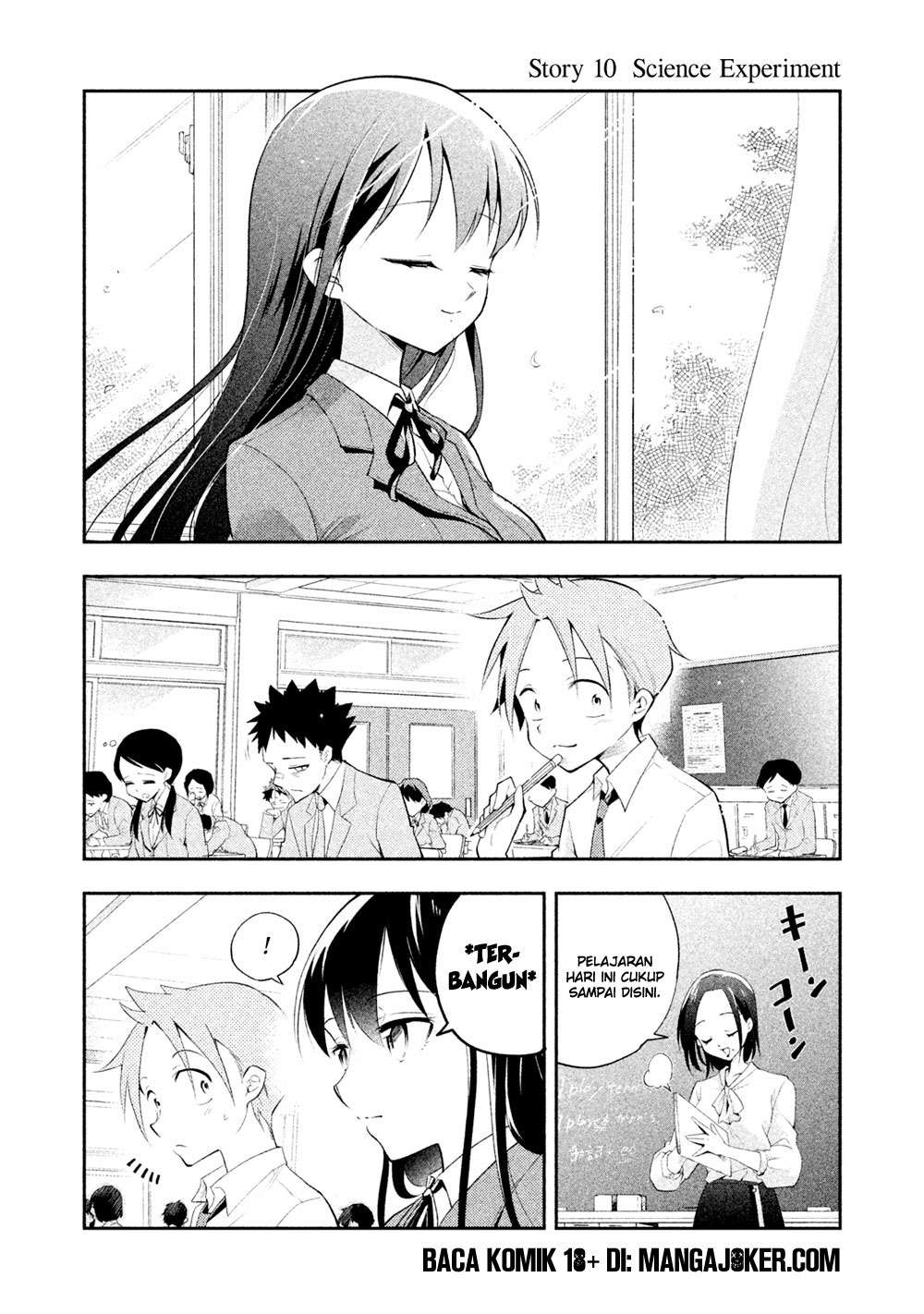 Saeki-san wa Nemutteru Bab 10 halaman 1