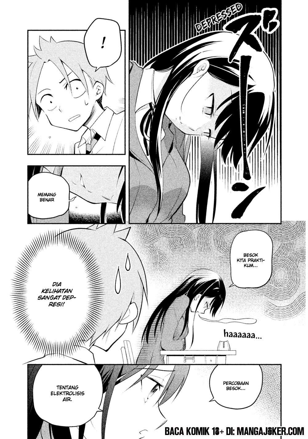 Saeki-san wa Nemutteru Bab 10 halaman 4