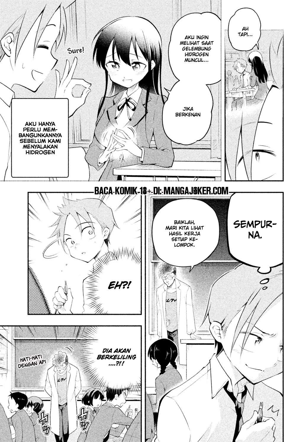 Saeki-san wa Nemutteru Bab 10 halaman 8