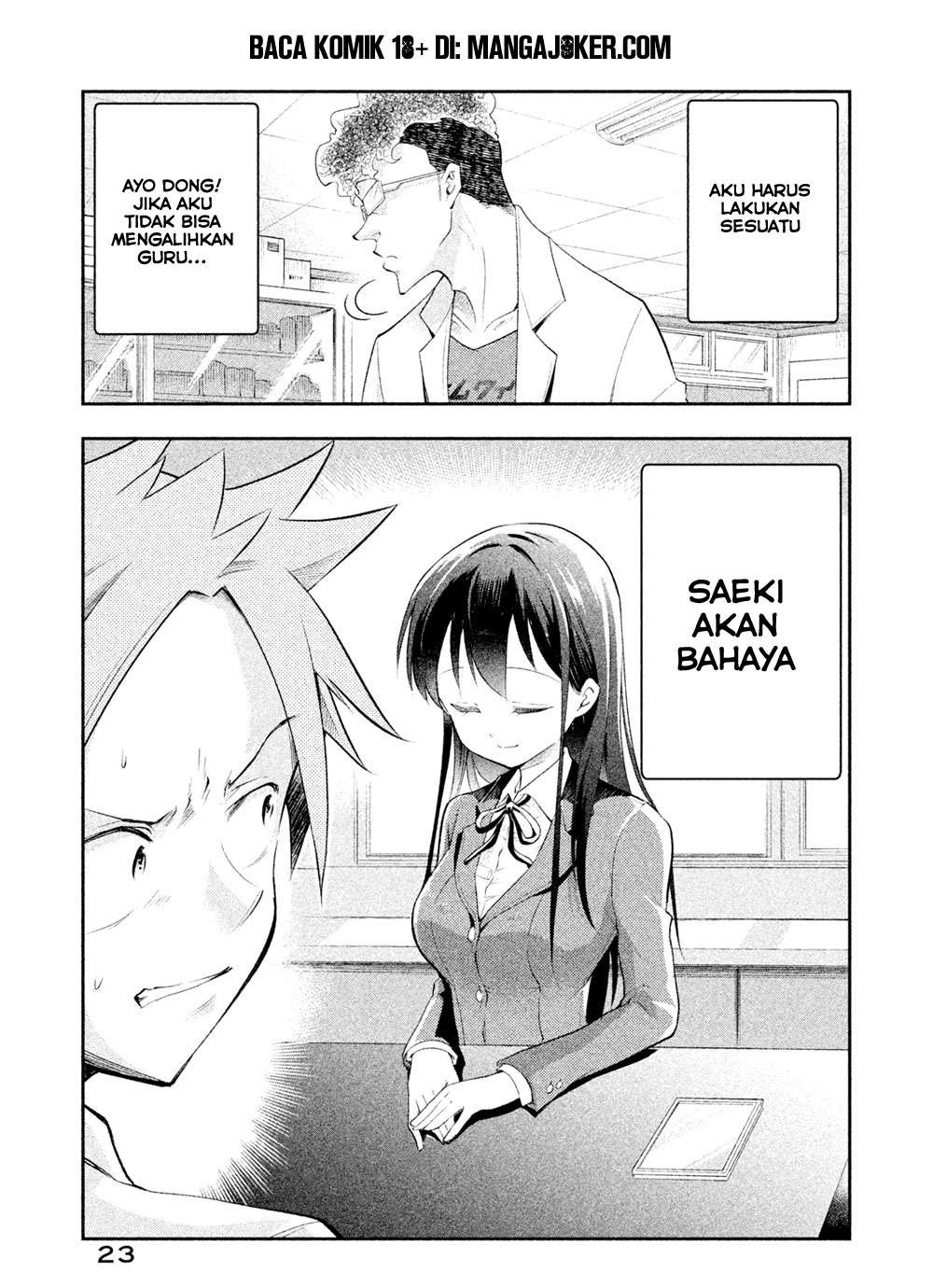 Saeki-san wa Nemutteru Bab 10 halaman 10