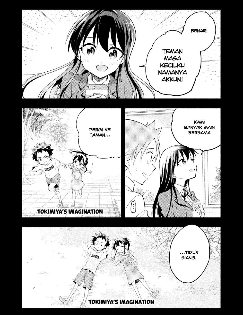 Saeki-san wa Nemutteru Bab 12 halaman 4