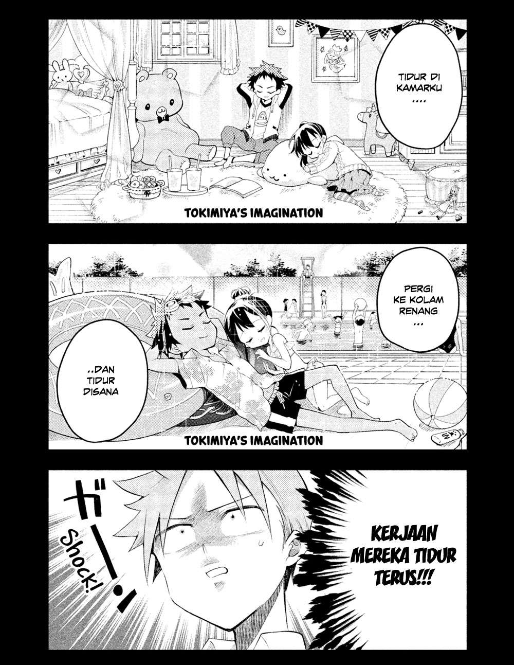Saeki-san wa Nemutteru Bab 12 halaman 5
