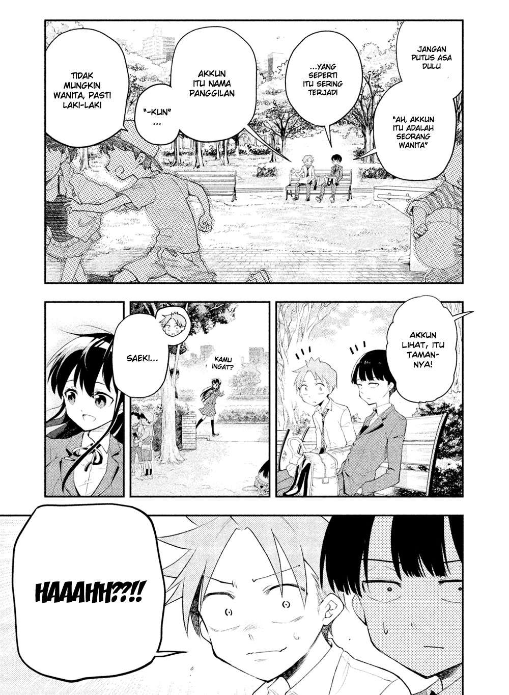 Saeki-san wa Nemutteru Bab 12 halaman 10