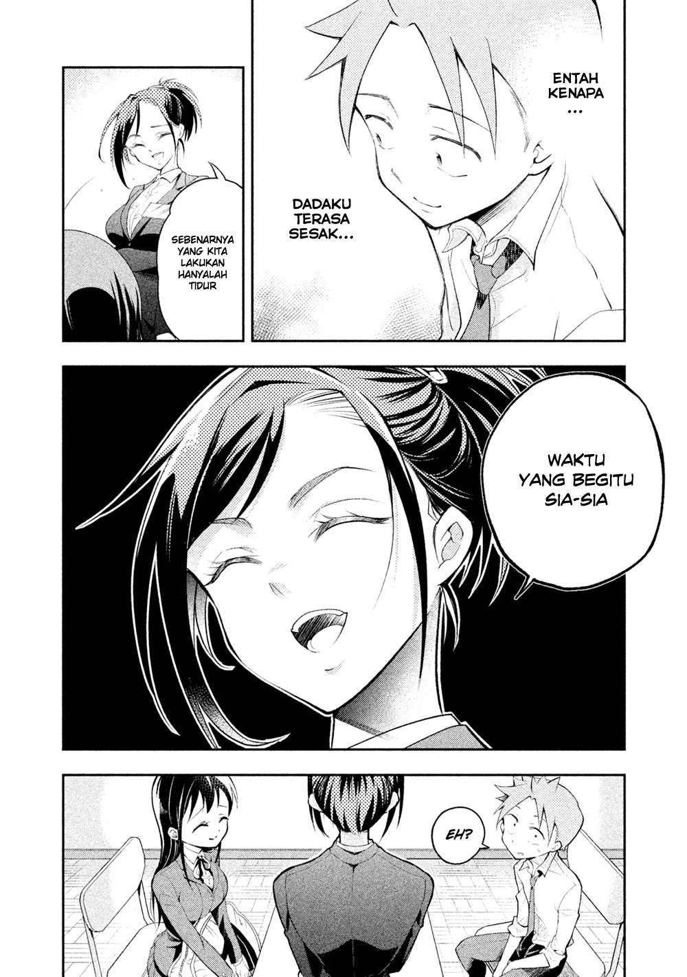 Saeki-san wa Nemutteru Bab 13 halaman 11