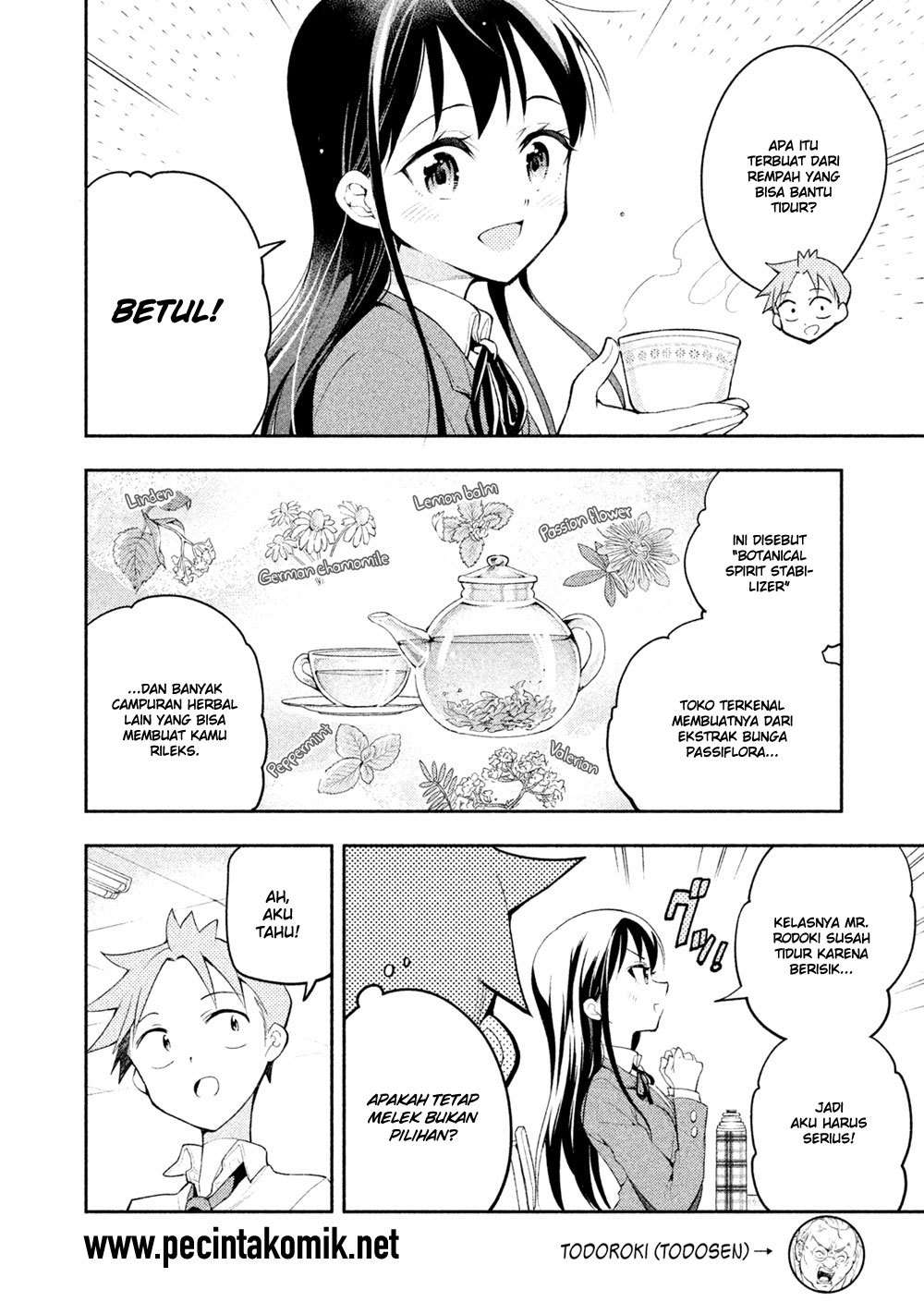 Saeki-san wa Nemutteru chapter 14 halaman 3