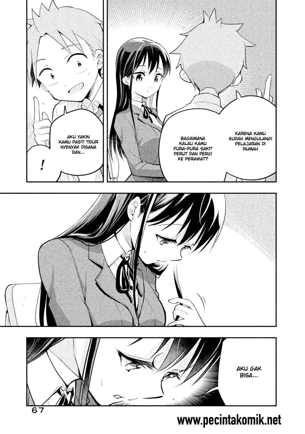 Saeki-san wa Nemutteru chapter 14 halaman 4