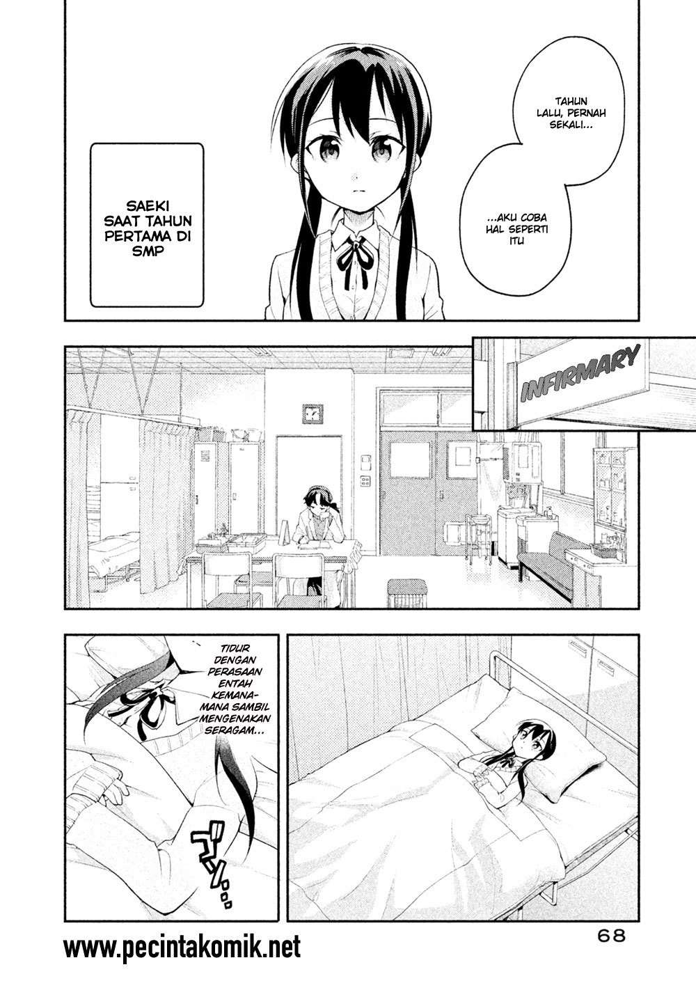 Saeki-san wa Nemutteru chapter 14 halaman 5