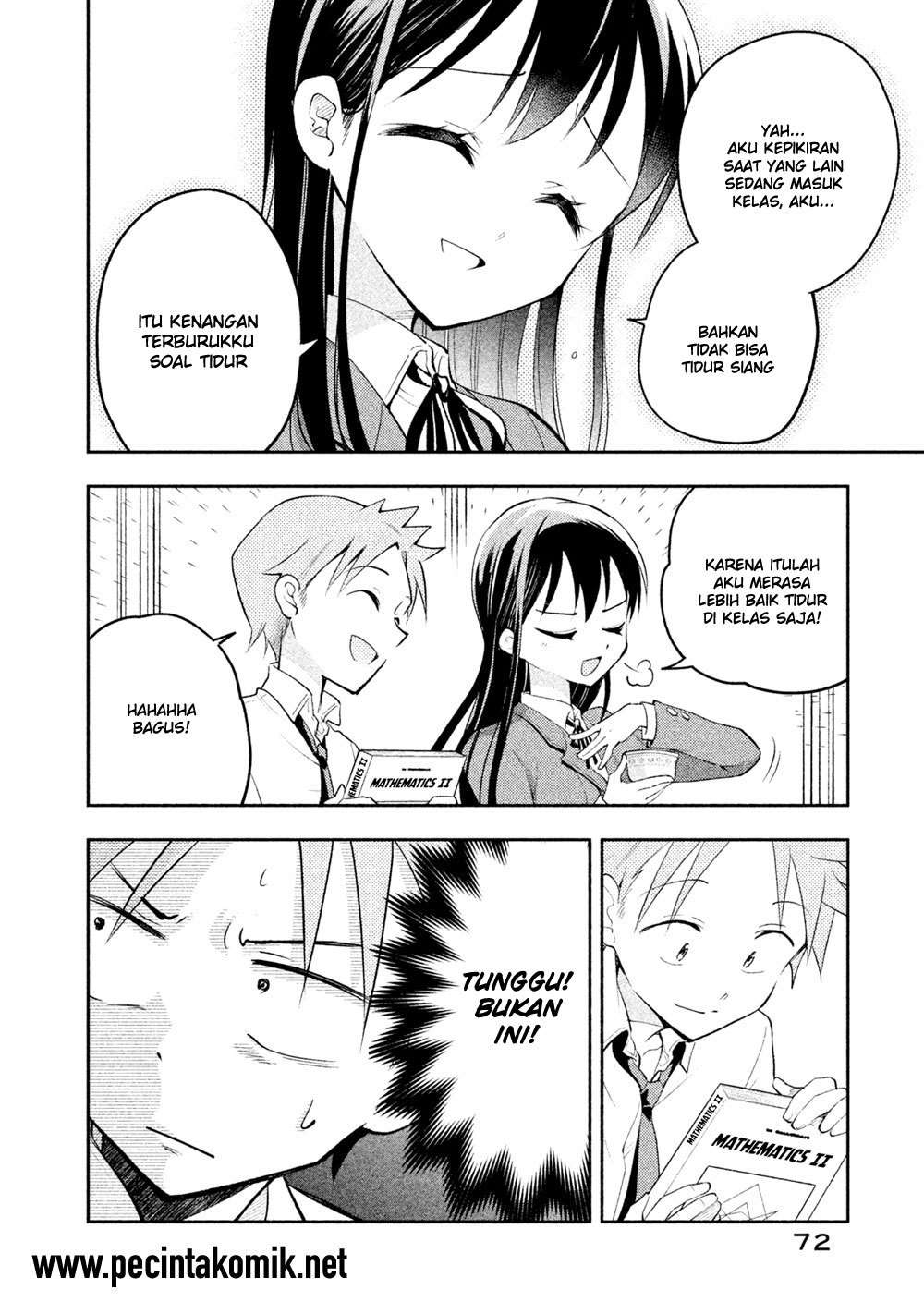 Saeki-san wa Nemutteru chapter 14 halaman 9