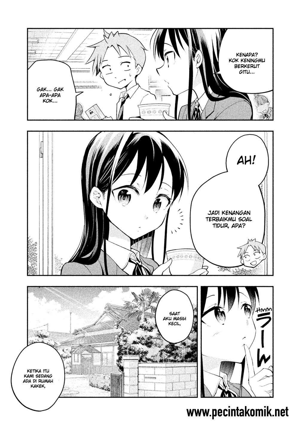 Saeki-san wa Nemutteru chapter 14 halaman 10