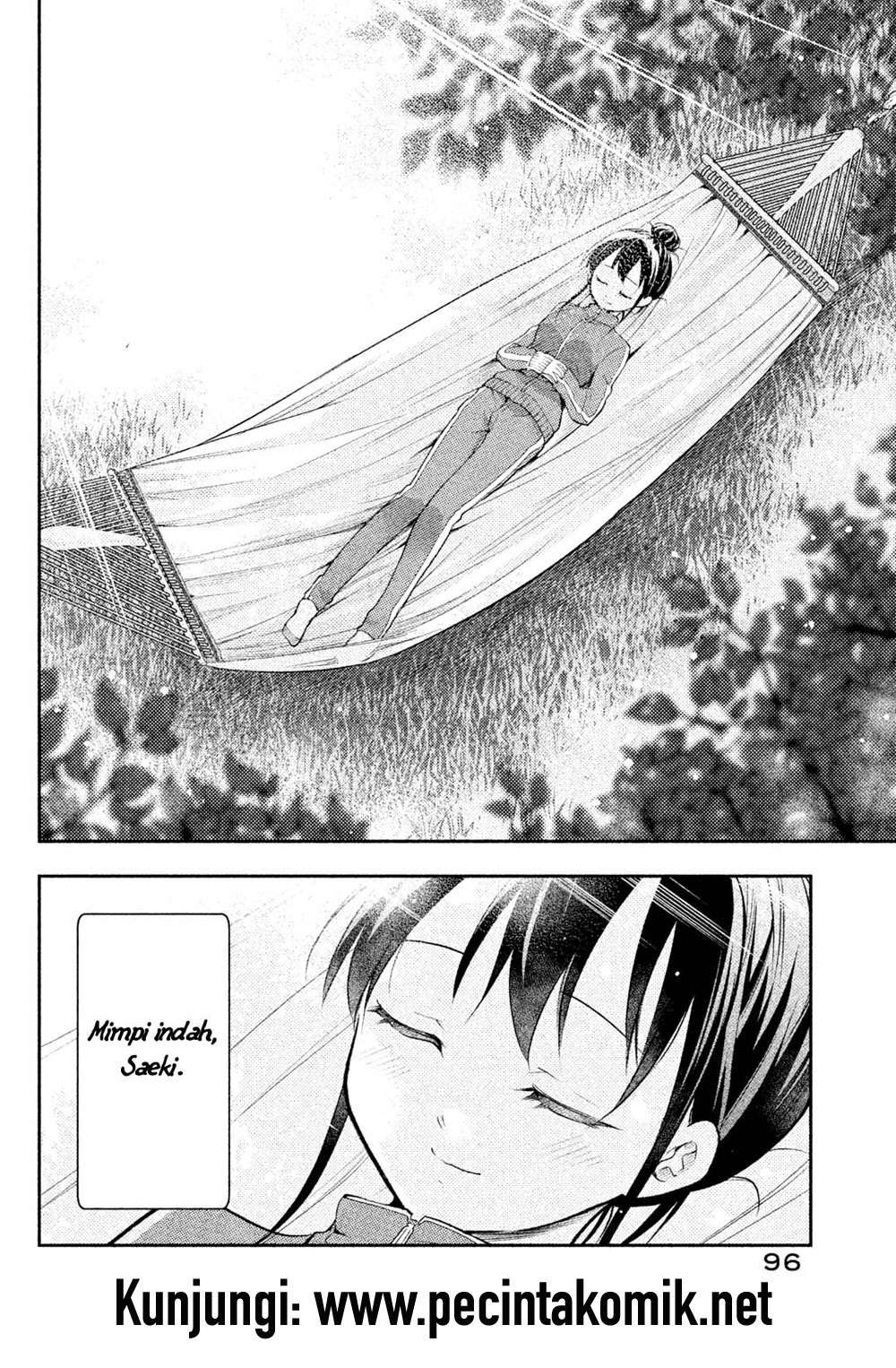 Saeki-san wa Nemutteru Bab 15 halaman 17