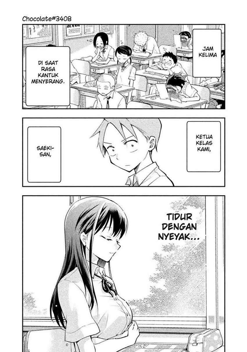 Saeki-san wa Nemutteru Bab 21 halaman 9