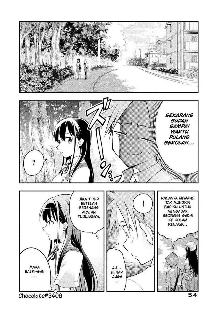 Saeki-san wa Nemutteru Bab 21 halaman 14