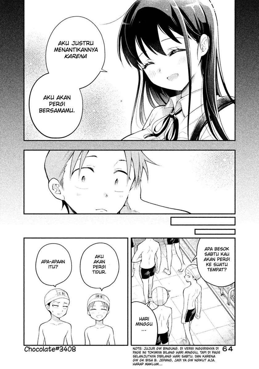 Saeki-san wa Nemutteru chapter 22 halaman 8