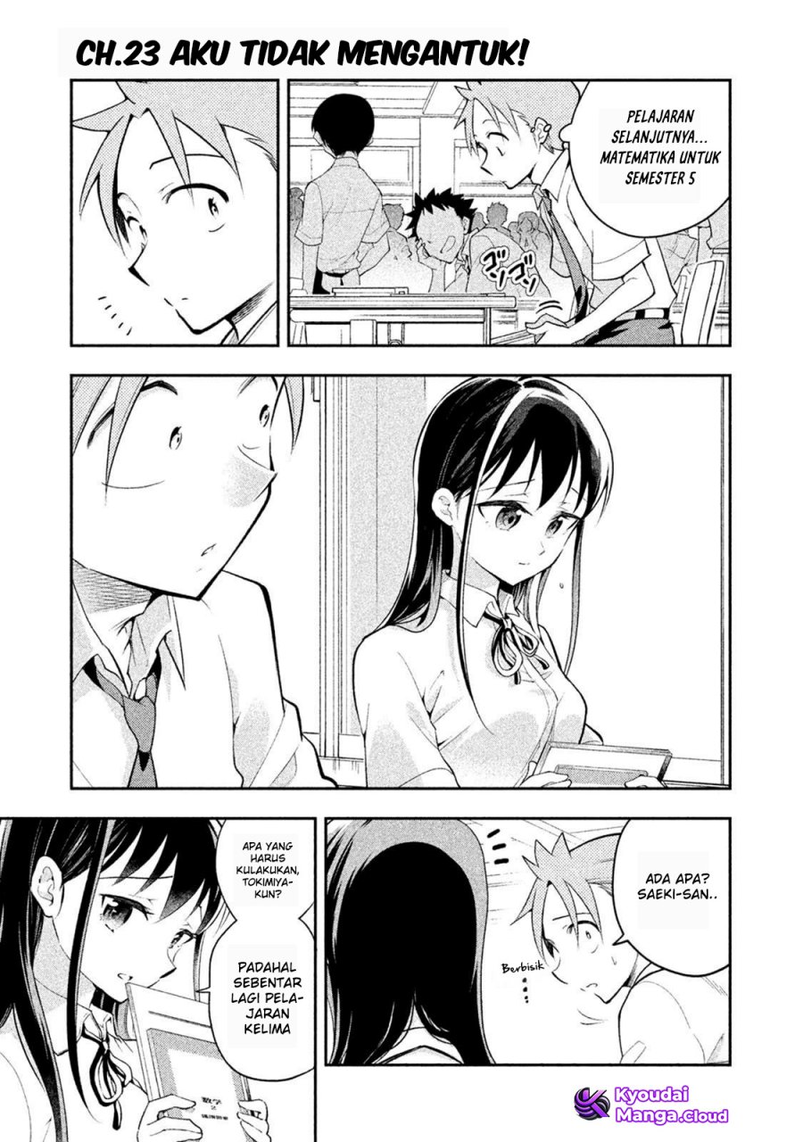 Saeki-san wa Nemutteru chapter 23 halaman 2