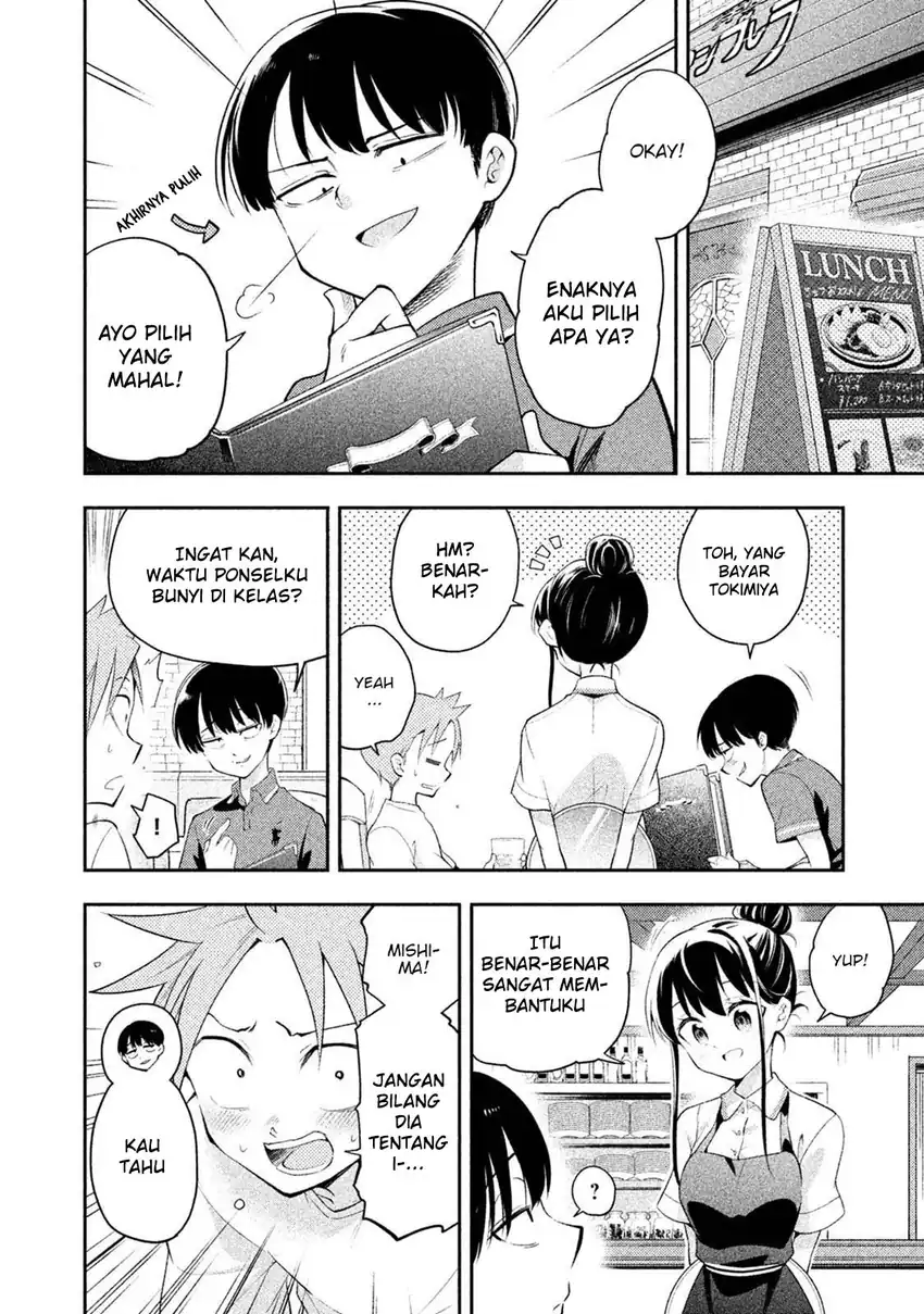 Saeki-san wa Nemutteru chapter 24.2 halaman 8