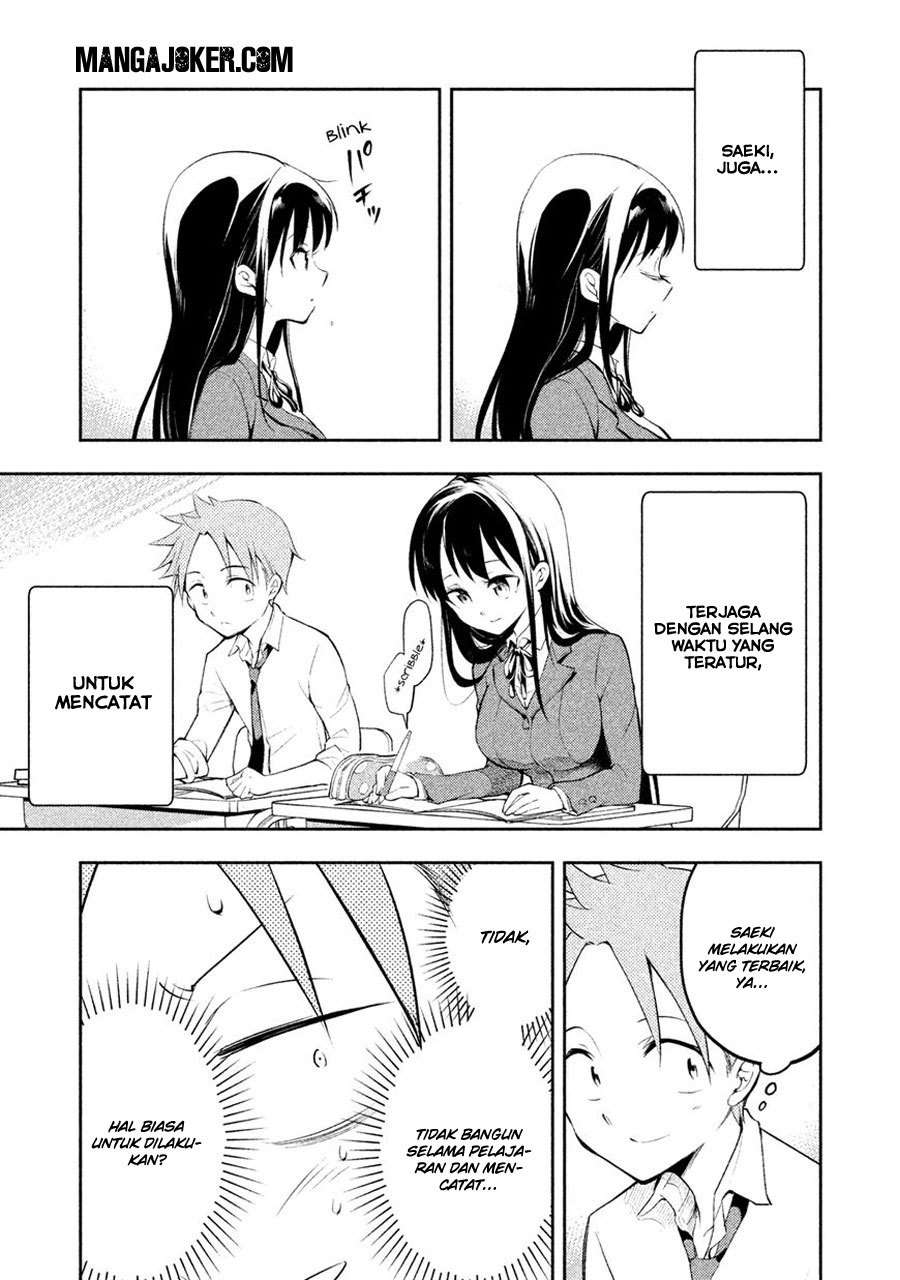 Saeki-san wa Nemutteru Bab 4 halaman 6