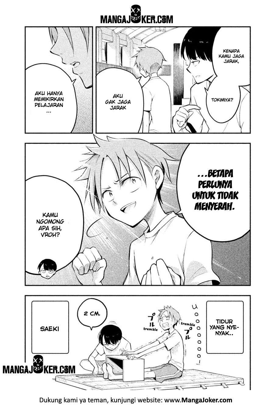 Saeki-san wa Nemutteru chapter 5 halaman 8