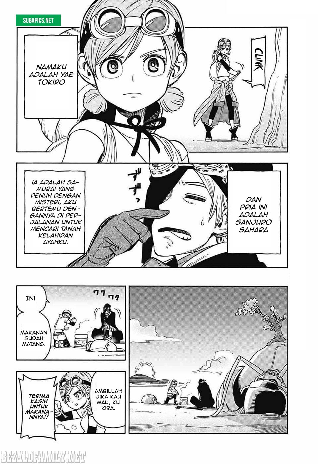 Sahara the Flower Samurai Bab 02 halaman 6