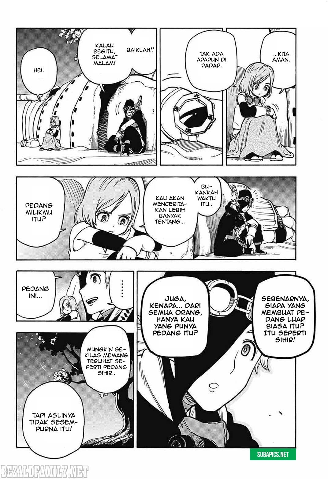 Sahara the Flower Samurai Bab 02 halaman 8