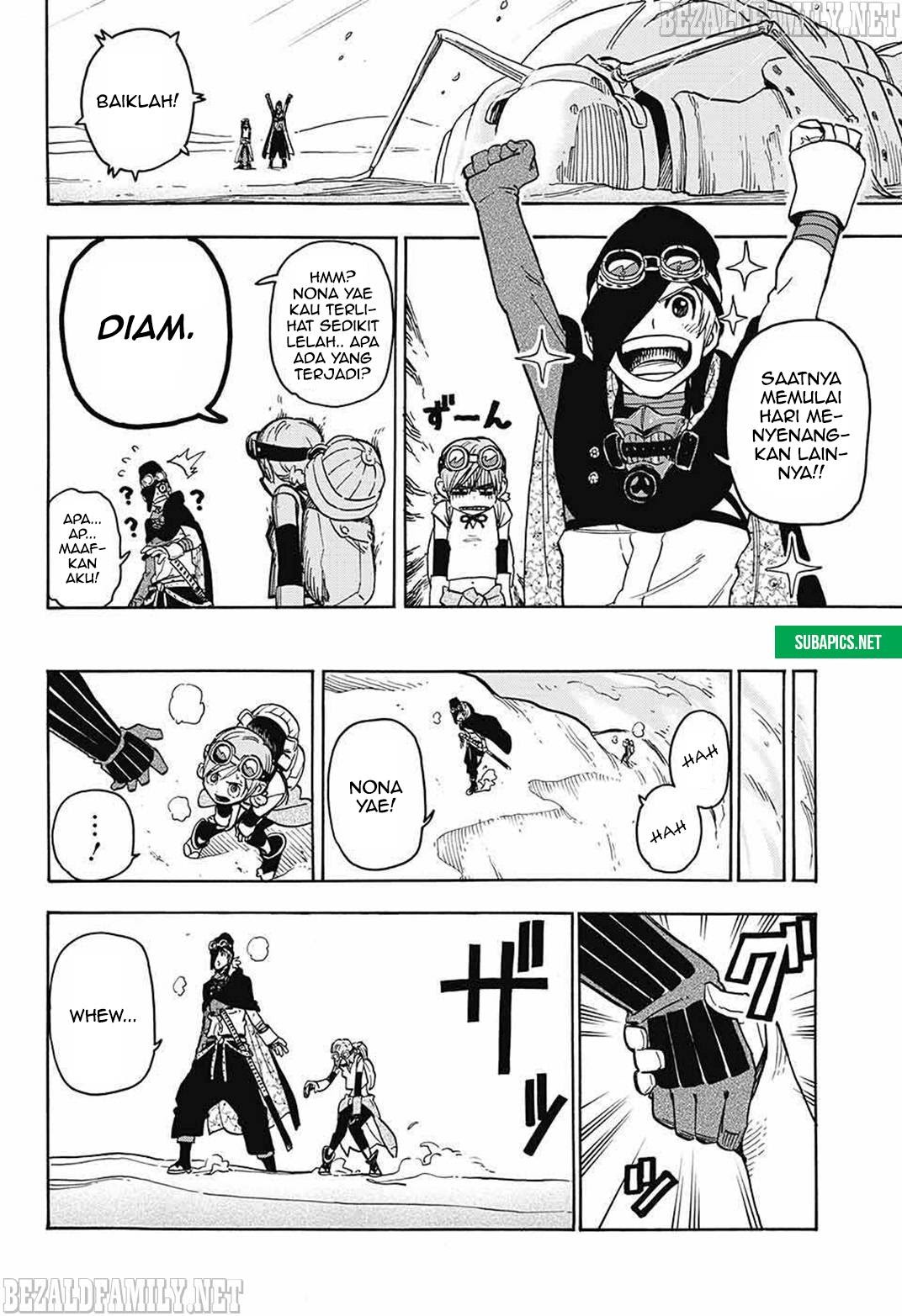 Sahara the Flower Samurai Bab 02 halaman 12
