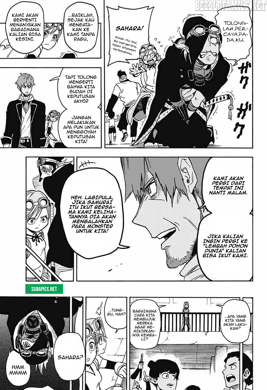 Sahara the Flower Samurai Bab 02 halaman 25