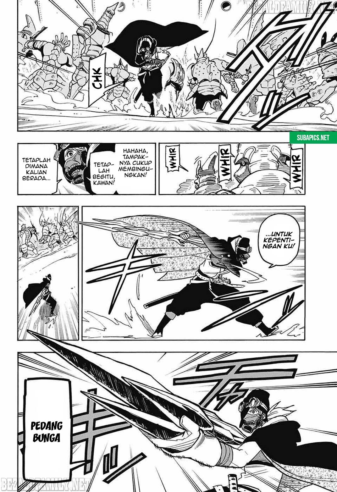 Sahara the Flower Samurai Bab 02 halaman 34