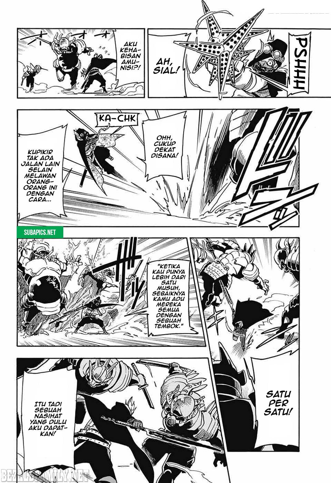 Sahara the Flower Samurai Bab 02 halaman 36