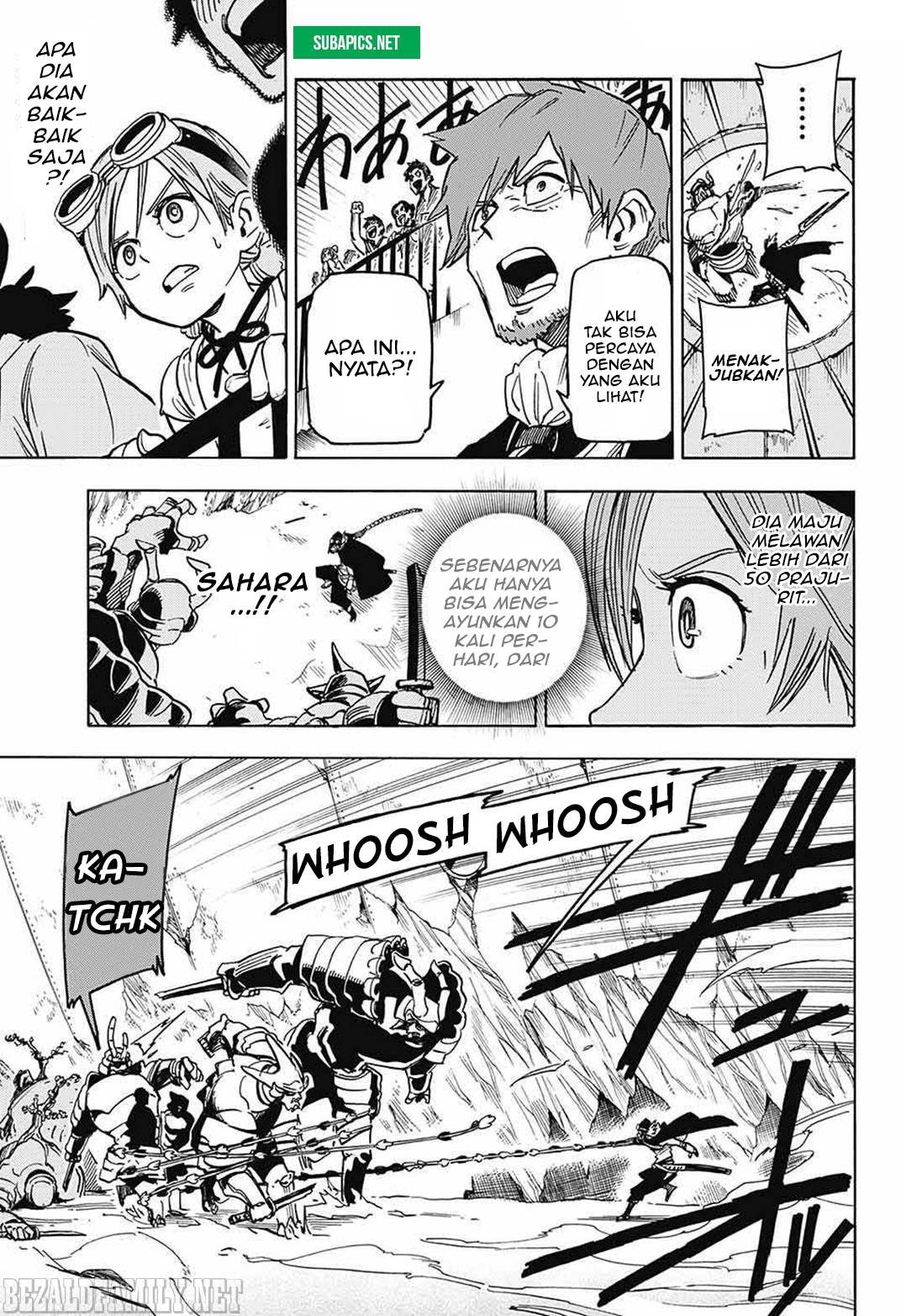 Sahara the Flower Samurai Bab 02 halaman 37