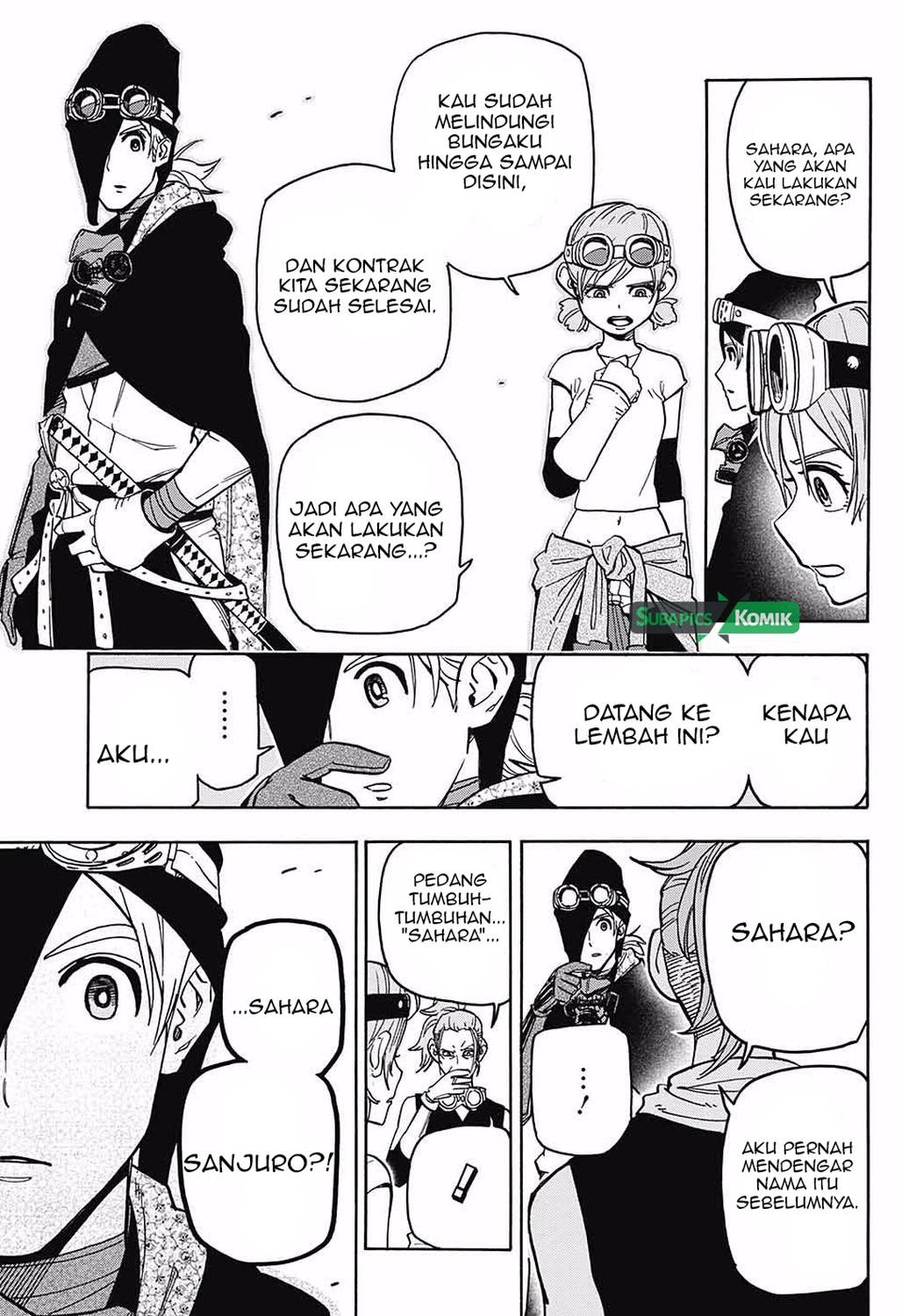 Sahara the Flower Samurai Bab 03 halaman 19