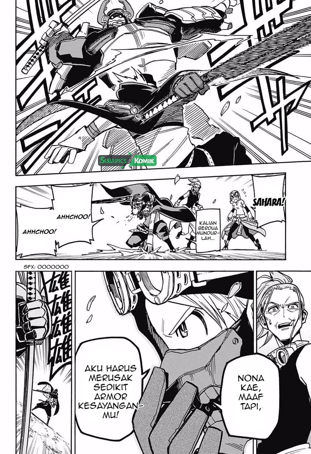 Sahara the Flower Samurai Bab 03 halaman 22